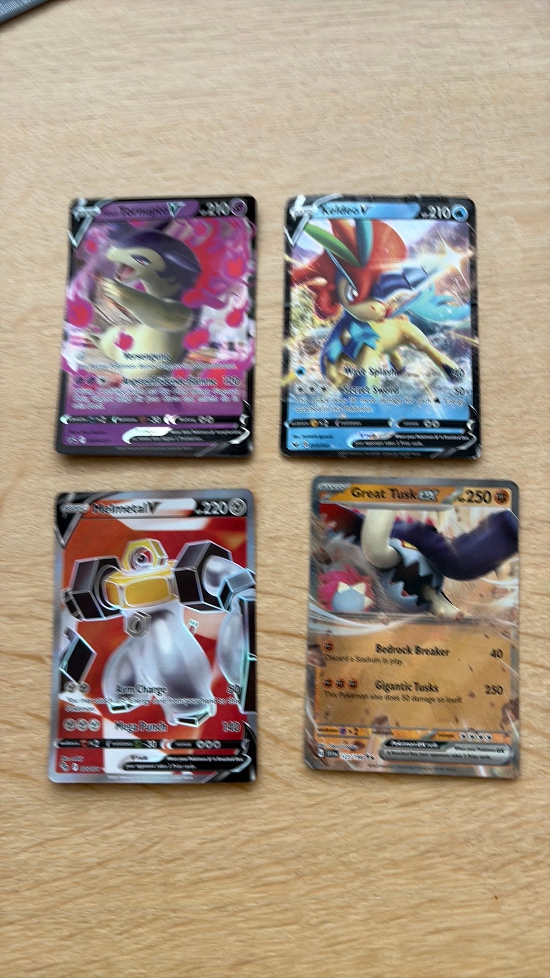 4 pokémon kaarten, Ophalen, Zo goed als nieuw