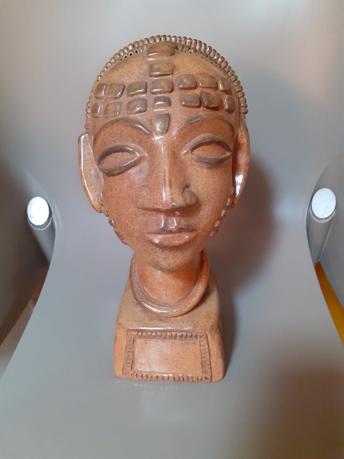 Buste naar Ivoriaanse Baule., Antiek en Kunst, Ophalen of Verzenden, Buste