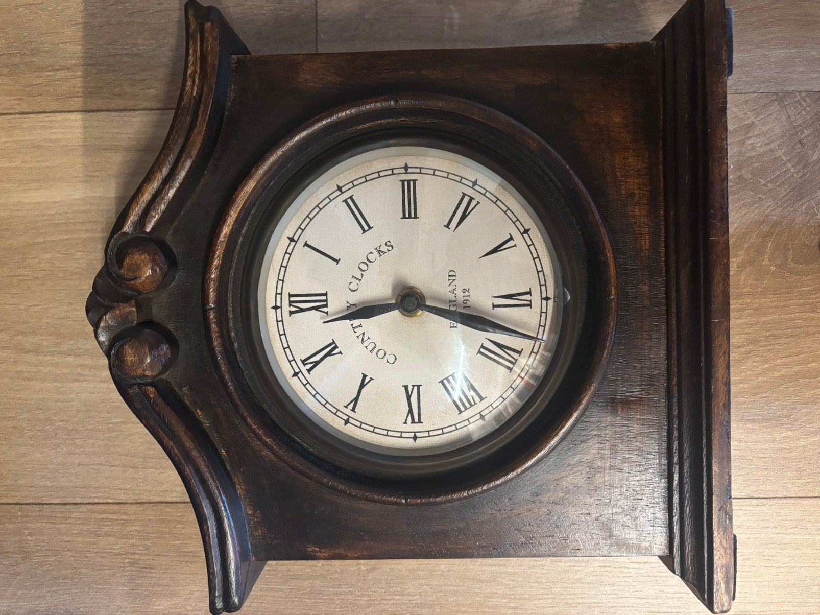 Klok, Campagne, Enlèvement ou Envoi, Horloge de table, Marron
