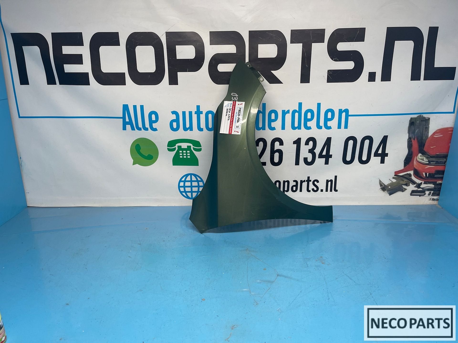 KIA CEED PRO SCHERM SPATBORD ORIGINEEL ALLES LEVERBAAR, -, Ophalen of Verzenden, Achter, -