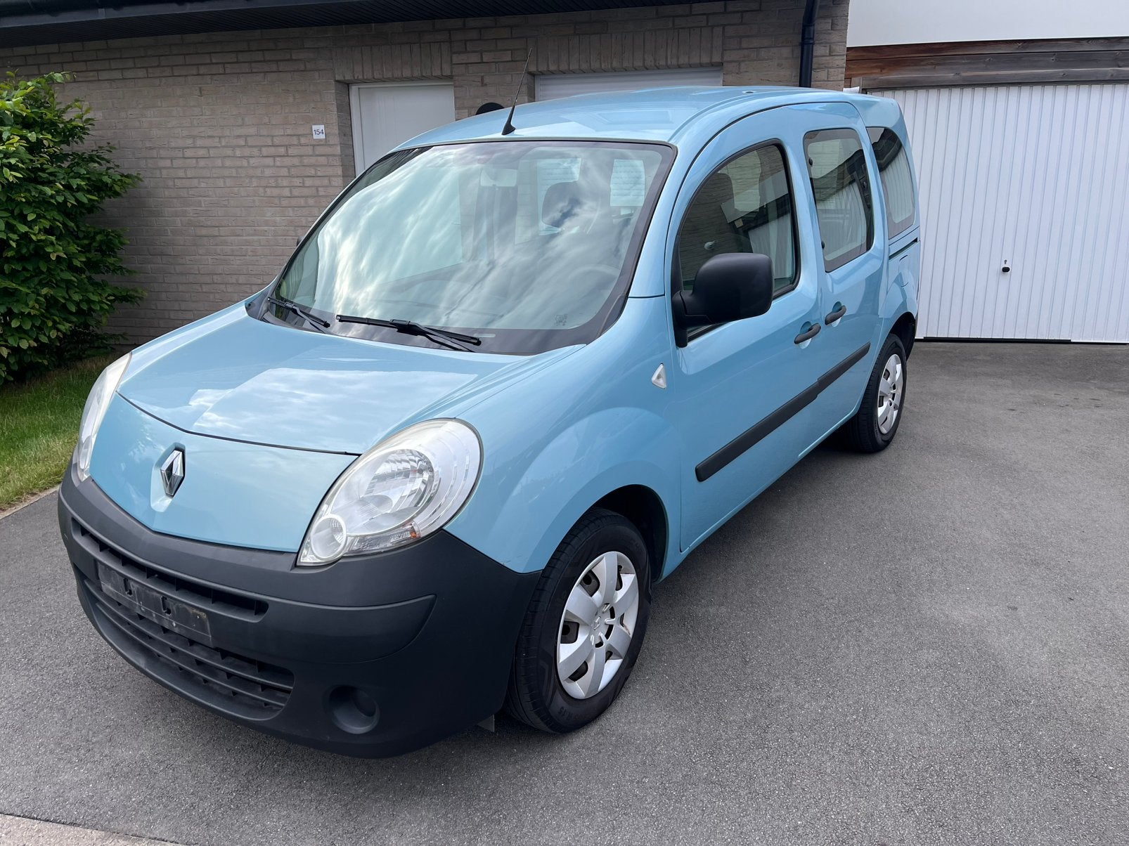 Renault Kangoo 110.000 km diesel, Voorwielaandrijving, 50 kW, 4 cilinders, Blauw