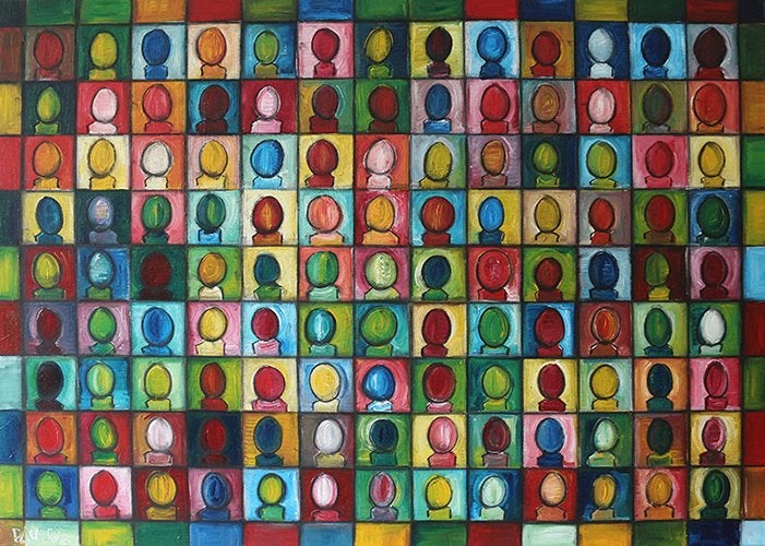 Paul Megens oud schilderij KLEINE PRIJS !, Enlèvement