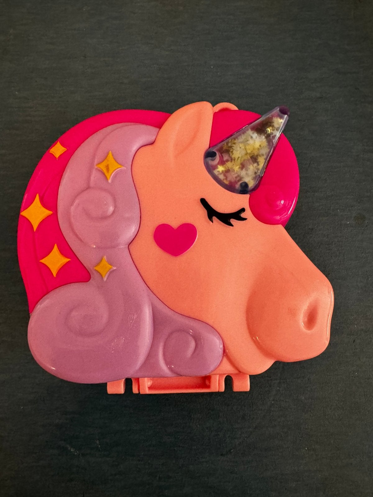Polly pocket Eenhoornbos compact, Enlèvement, Comme neuf