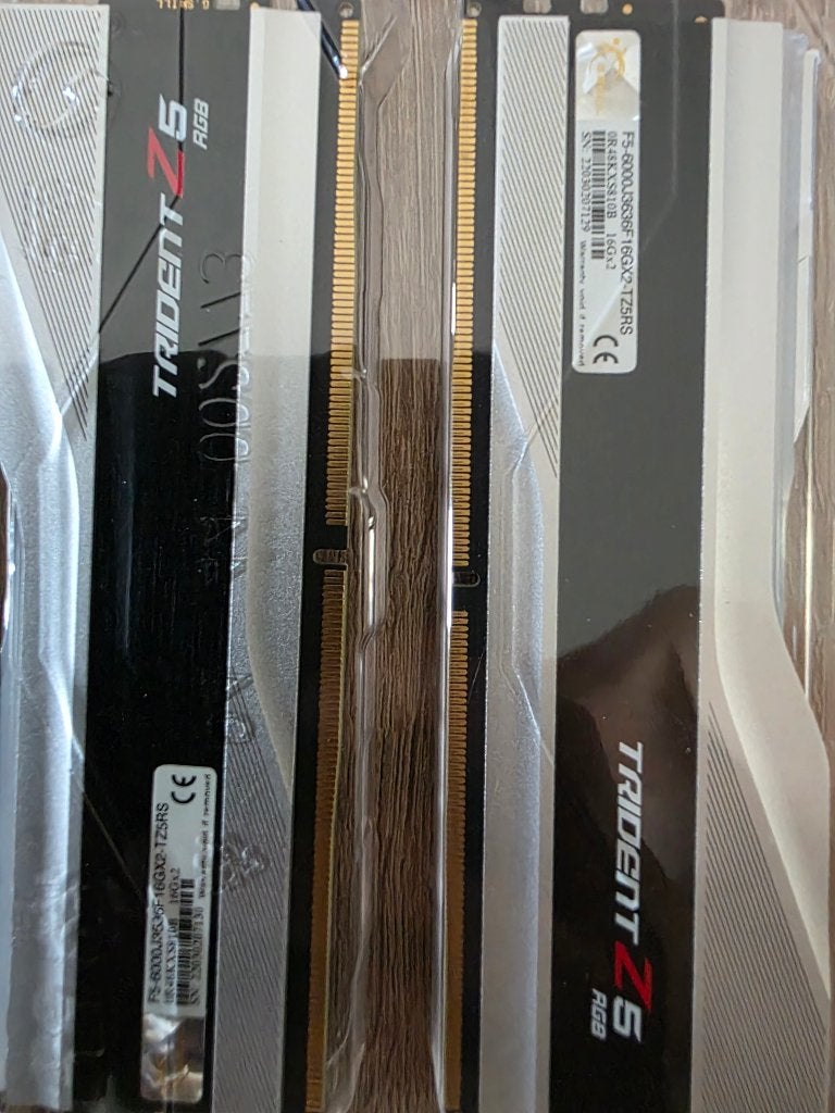 G.Skill DDR5 Trident Z5 RGB 2x16GB 6000MHz, Computers en Software, RAM geheugen, Ophalen, Gebruikt, 32 GB, 6000Mhz