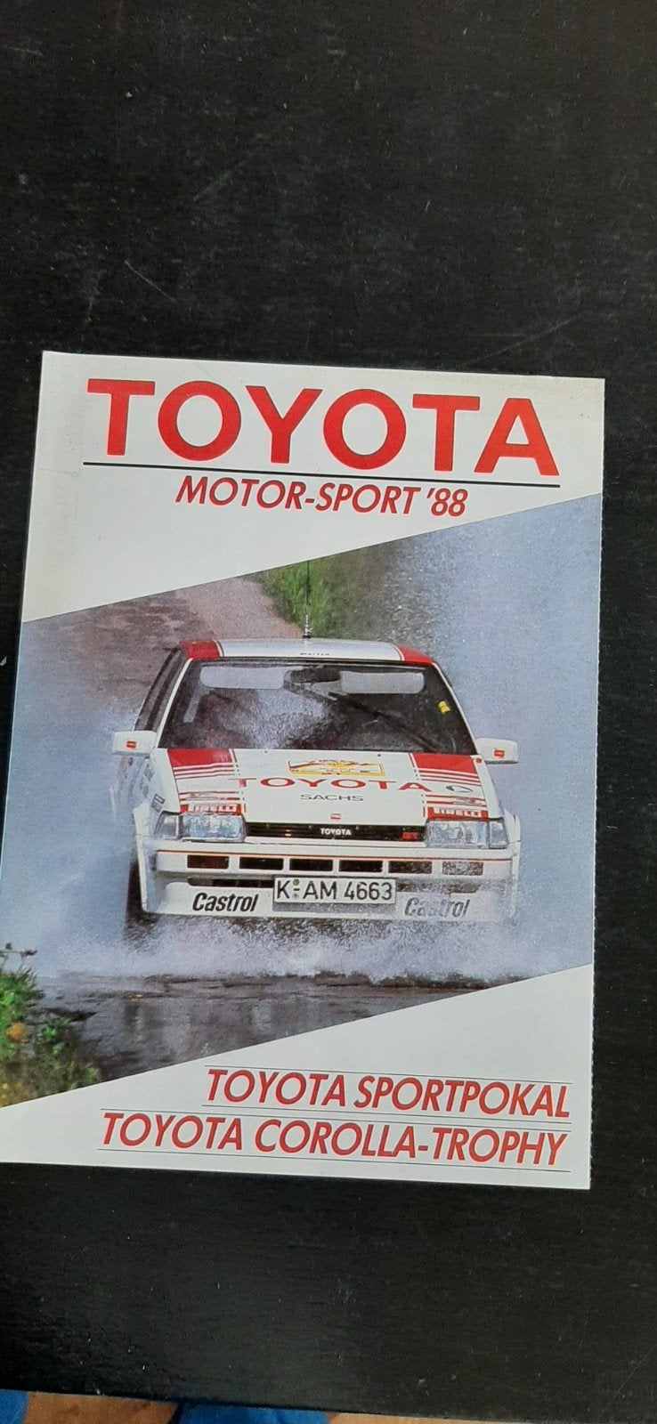 Toyota  Motorsport  1988 Corolla  TROPHY, Ophalen of Verzenden, Nieuw, Toyota