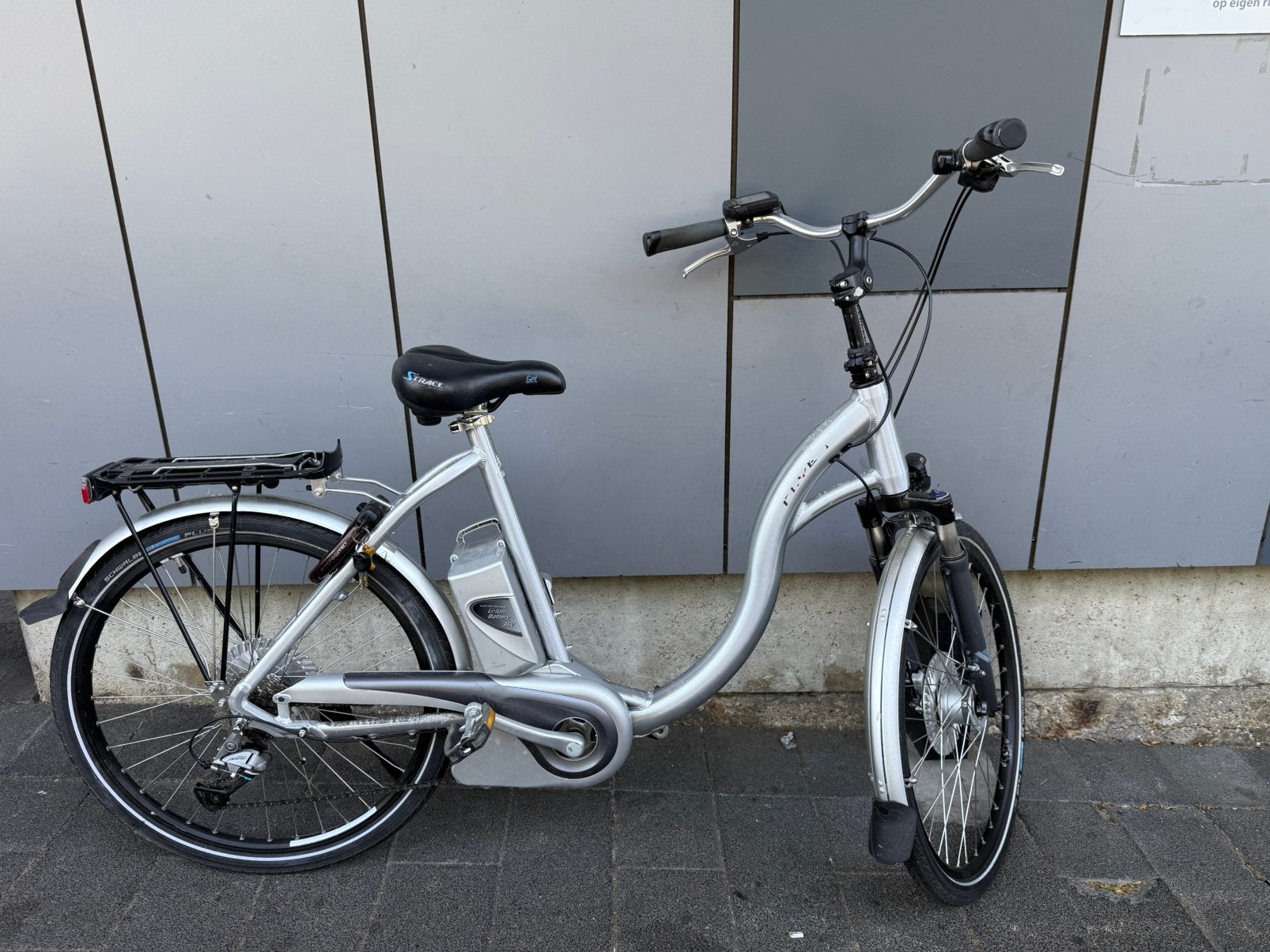 Flayer Damesfiets, Fietsen en Brommers, Fietsen | Vouwfietsen, Zo goed als nieuw, Versnellingen, Ophalen
