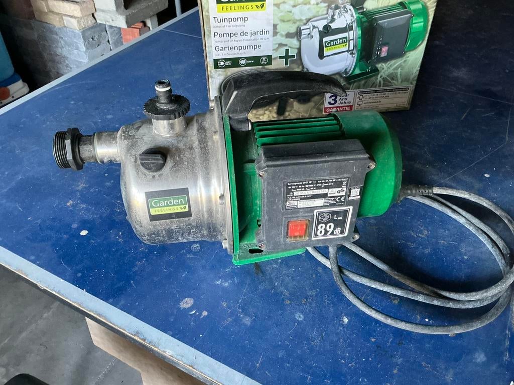 Pompe de jardin, Jardin & Terrasse, Pompes à eau, Enlèvement, Comme neuf, Électrique, Pompe d'arrosage
