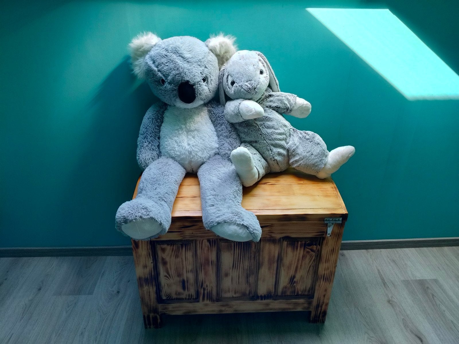 knuffels coala en konijn superzacht, Ophalen, Konijn