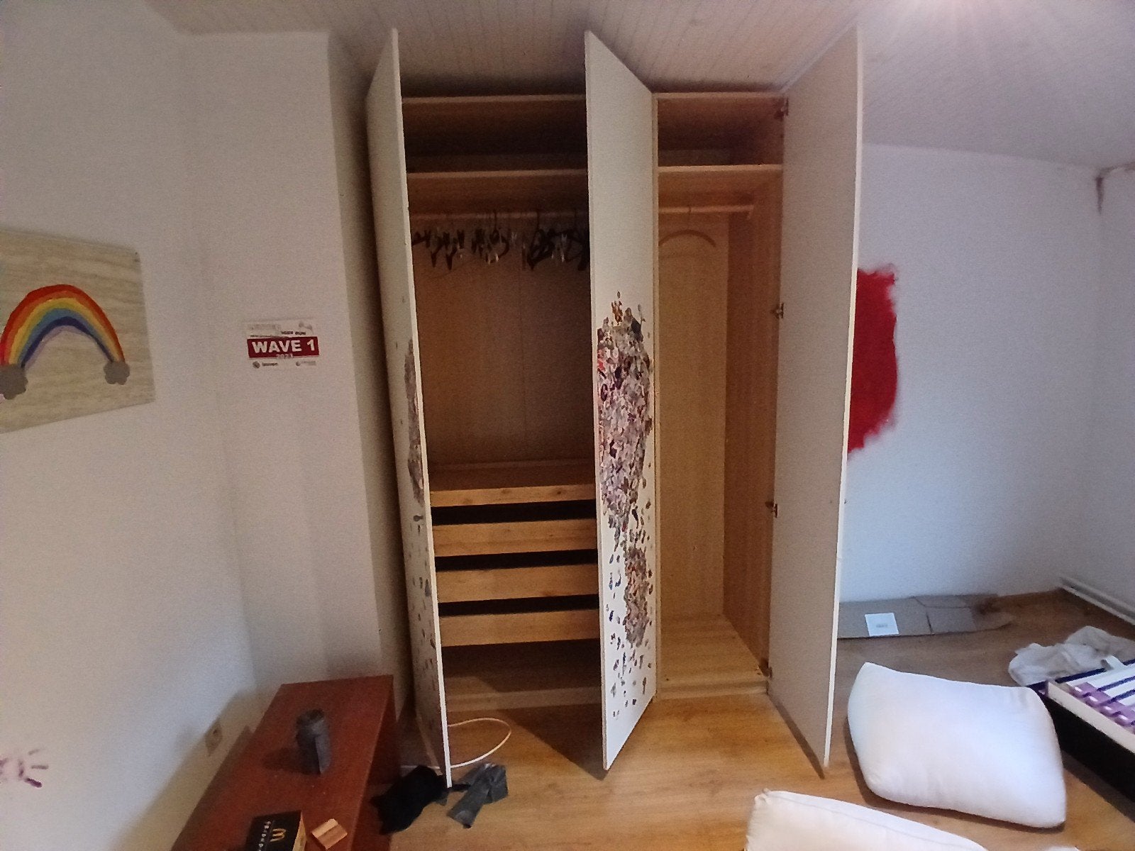 Ikea pax kast 2m36 hoog, 60 diep, 3x50 breed, Enlèvement