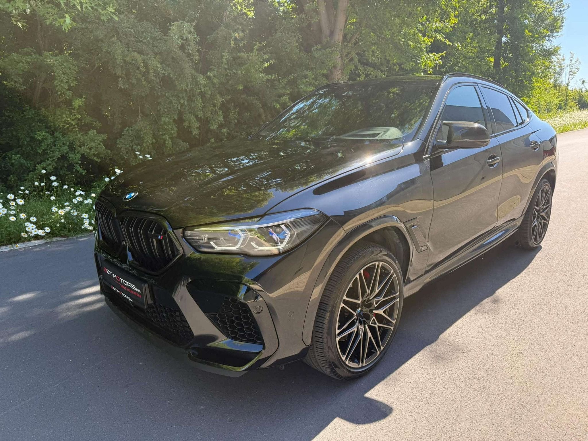 BMW X6 M X6 M 4.4 V8 Competition Black/Black - BTW - Full Op, Auto's, Automaat, Gebruikt, 4395 cc, Bedrijf
