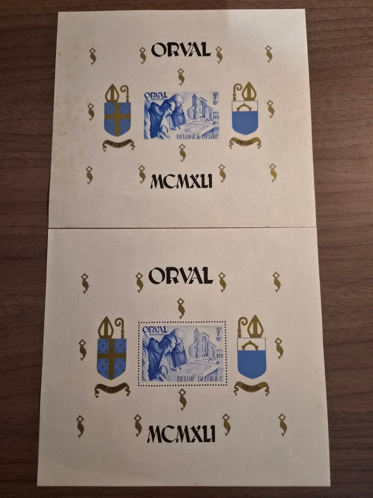 Postzegel orval 1941, Ophalen of Verzenden, Postfris