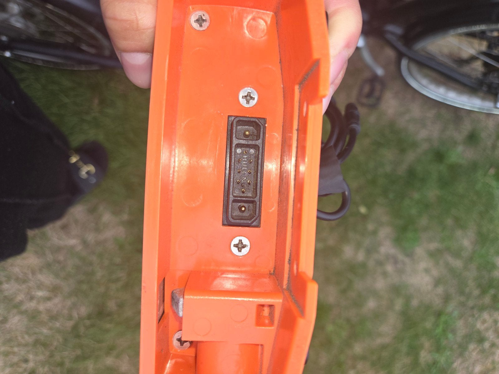 elektrische bakfiets zonder baterije, Ophalen