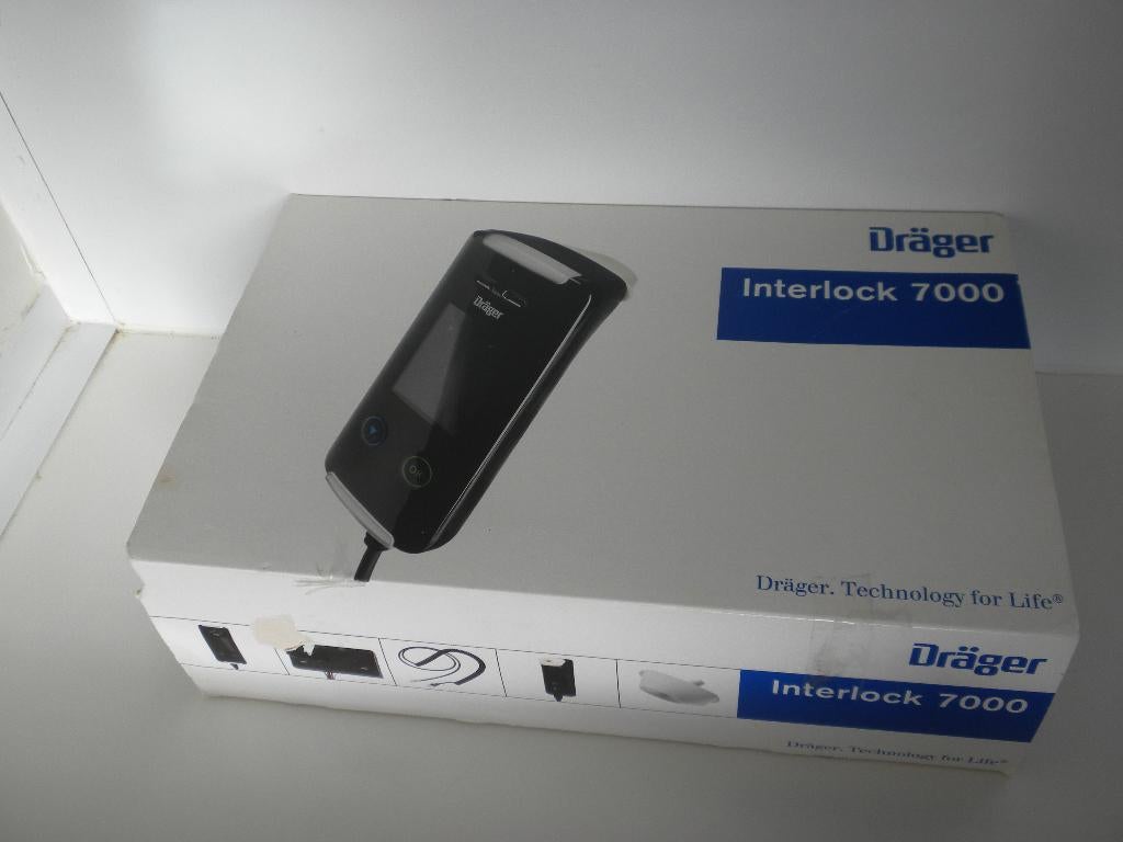 Drager interlock 7000 - Alcohol slot, Ophalen, Zo goed als nieuw