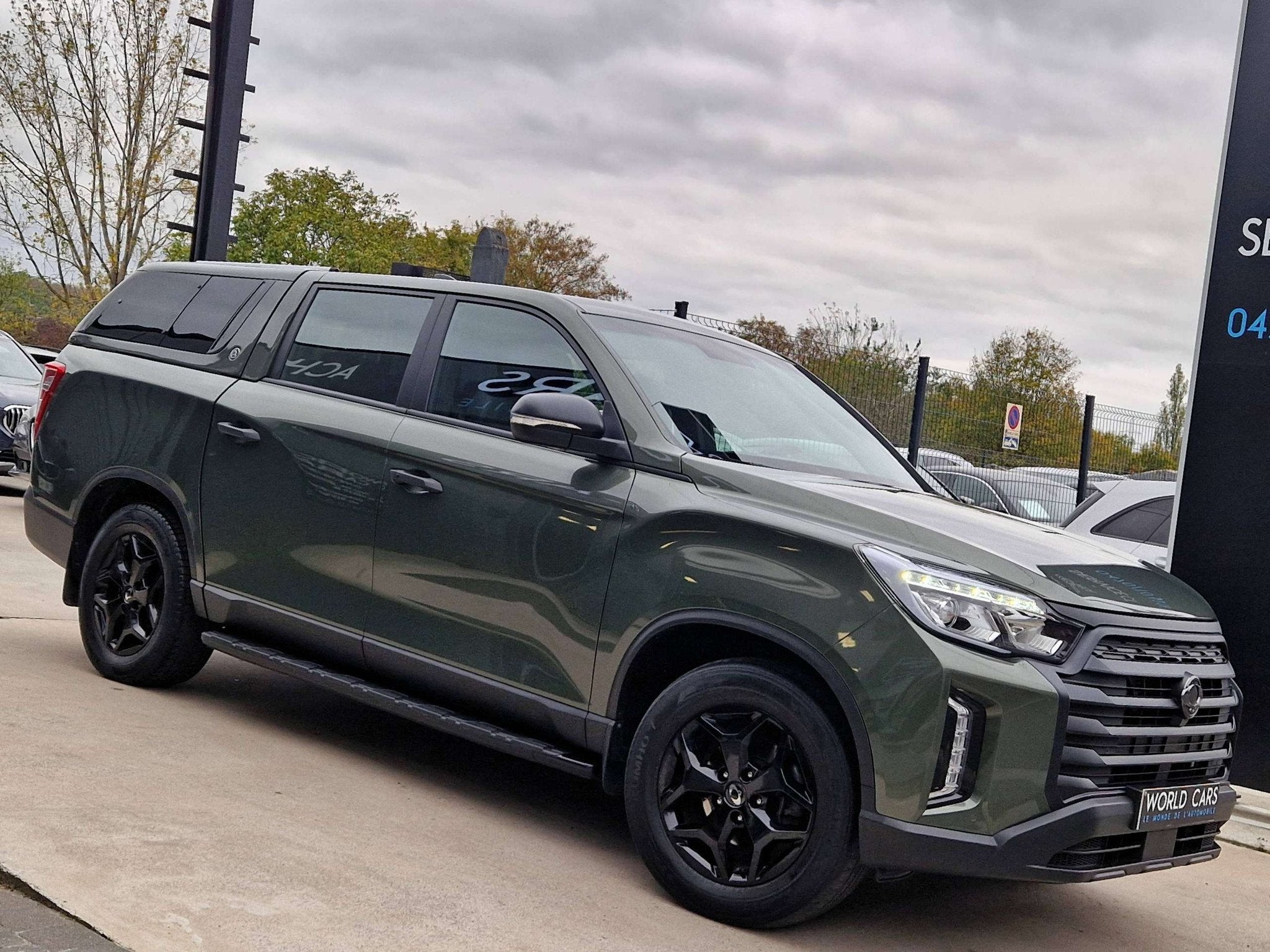 SsangYong Musso 2.2 Turbo e-Xdi 4WD SAPPHIRE TVAC/BTW*IN - B, Automaat, 4 deurs, 2157 cc, Gebruikt
