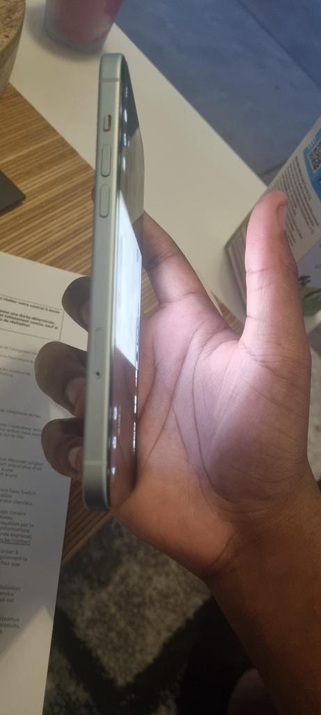 Iphone 15 plus 128gb blue, Résistant aux chocs, Enlèvement ou Envoi, Protecteur d'écran, Comme neuf