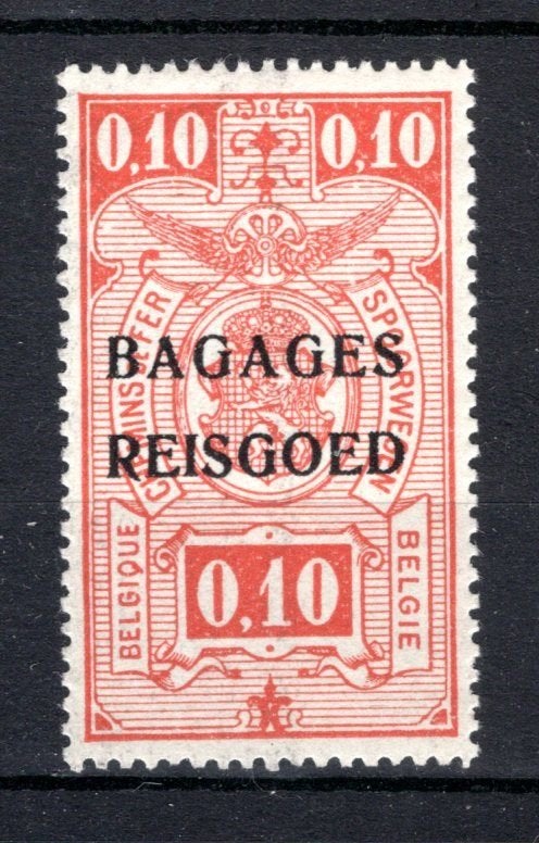 BA1 MNH** 1935 - Spoorwegzegels met opdruk "BAGAGES", Postzegels en Munten, Ophalen of Verzenden, Postfris, Postfris
