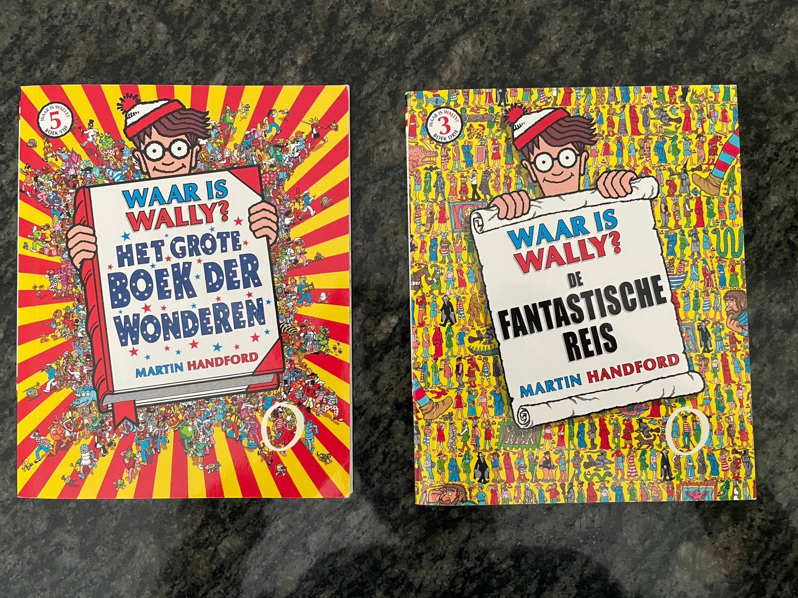 Zoekboejes ‘Waar is Wally’  boekje 3+5, Boeken, Ophalen