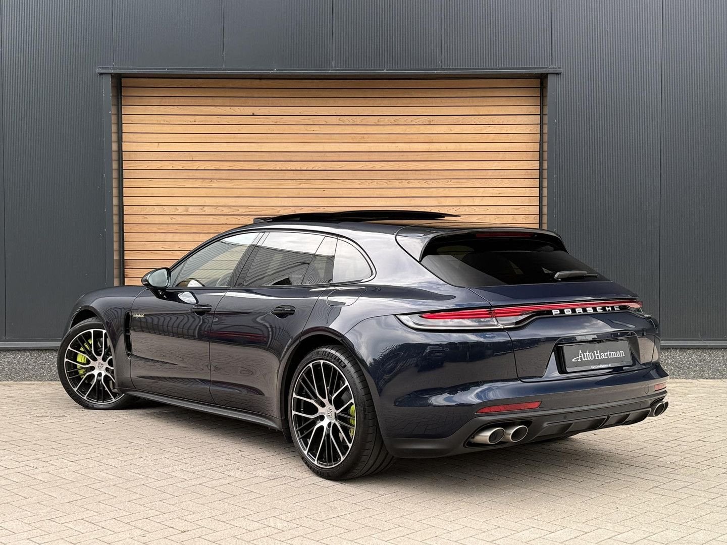 Porsche Panamera Sport Turismo 2.9 4S E-Hybrid SPORTUITLAAT|, Auto's, Automaat, Blauw, Break, Hybride Elektrisch/Benzine