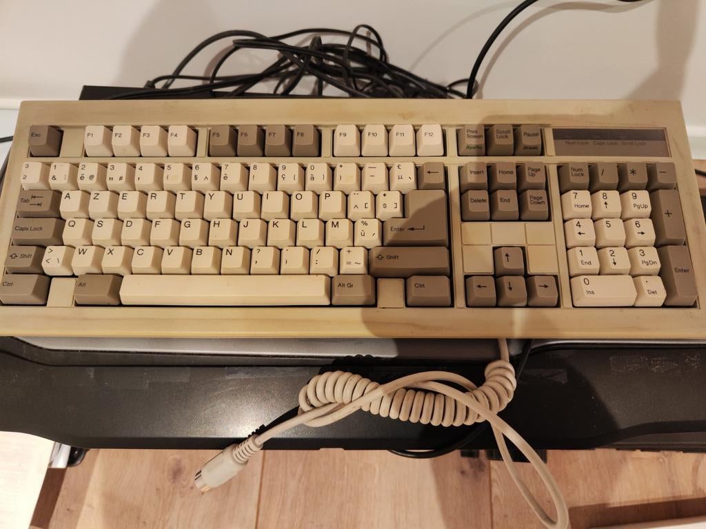 Clavier vintage, Enlèvement