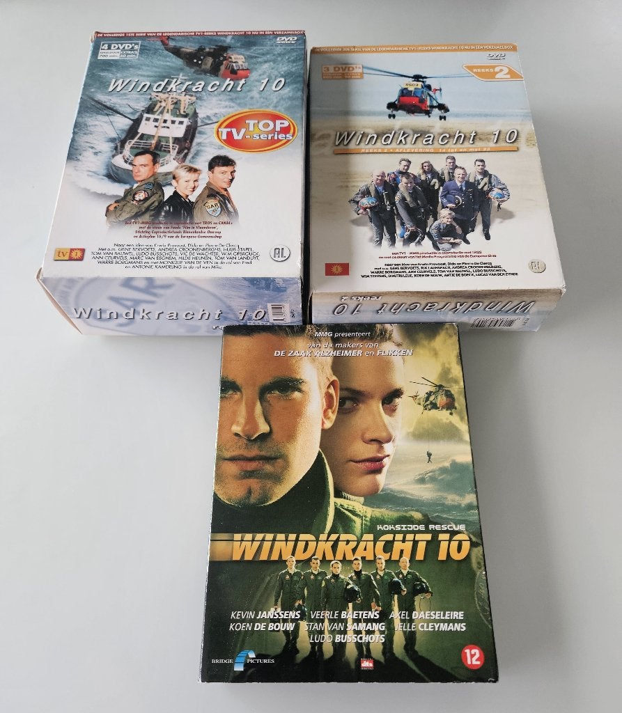 Complete TV Serie Windkracht 10 + de film, Enlèvement ou Envoi