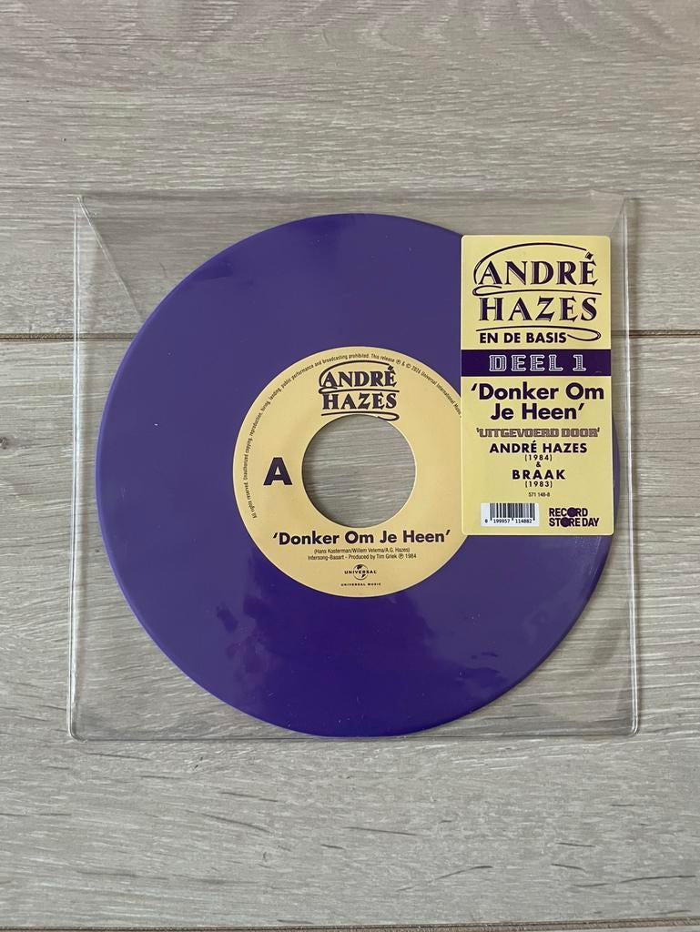 Andre Hazes - Braak - RSD 2026 - Donker om je heen -Vinyl 7”, Cd's en Dvd's, Vinyl Singles, Verzenden, Zo goed als nieuw, Single