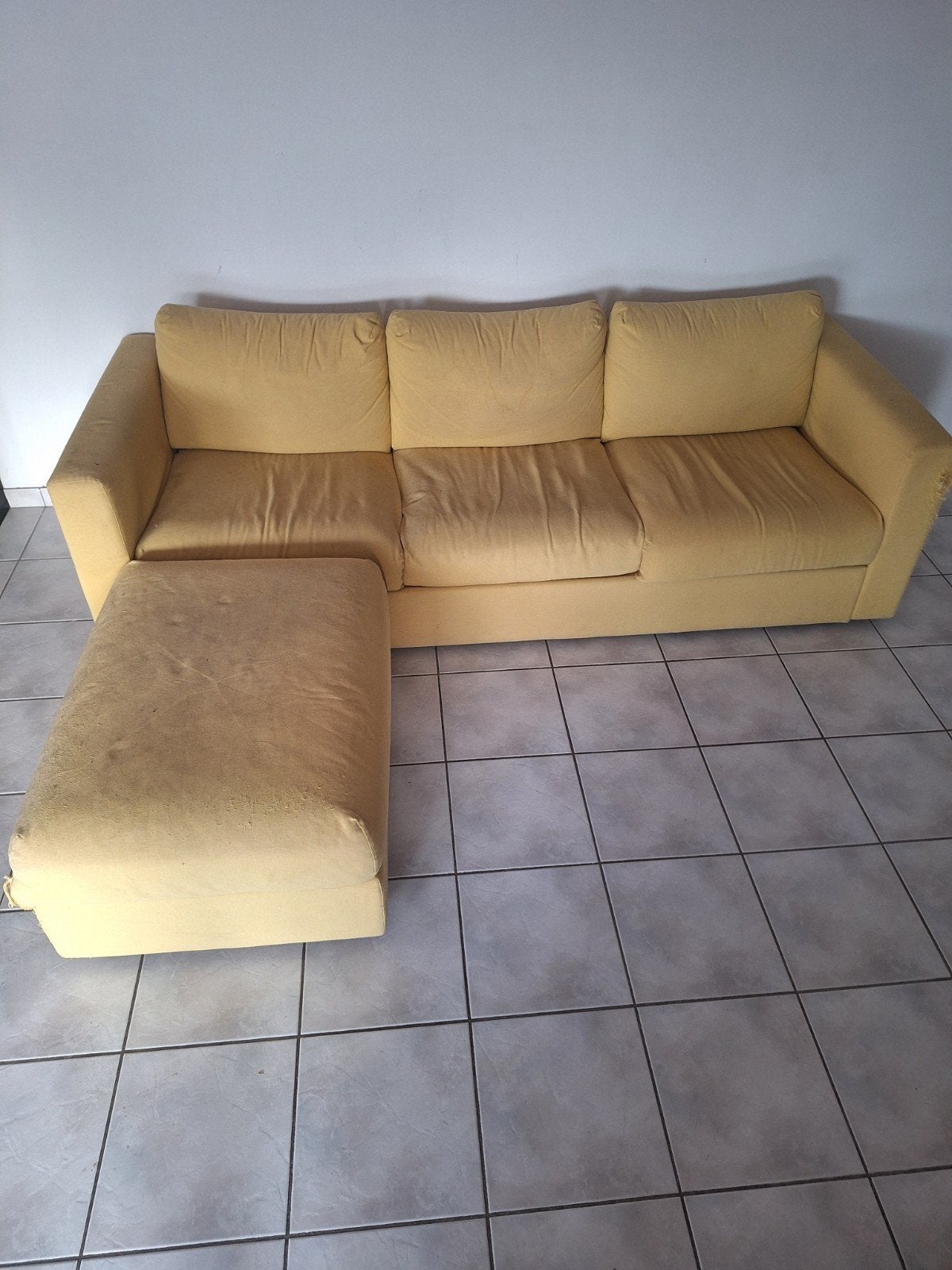 Zetel met apart ligstuk - IKEA, Ophalen, Gebruikt, Stof