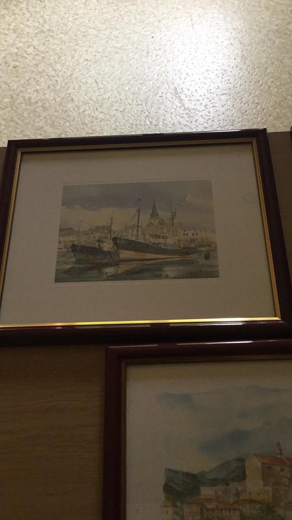 3 kaders met mooie tekening, Maison & Meubles, Accessoires pour la Maison | Cadres, Enlèvement