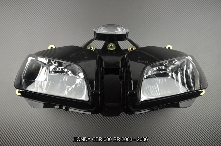 Phare / Optique AVDB avant pour HONDA CBR 600 RR 2003 - 2006
