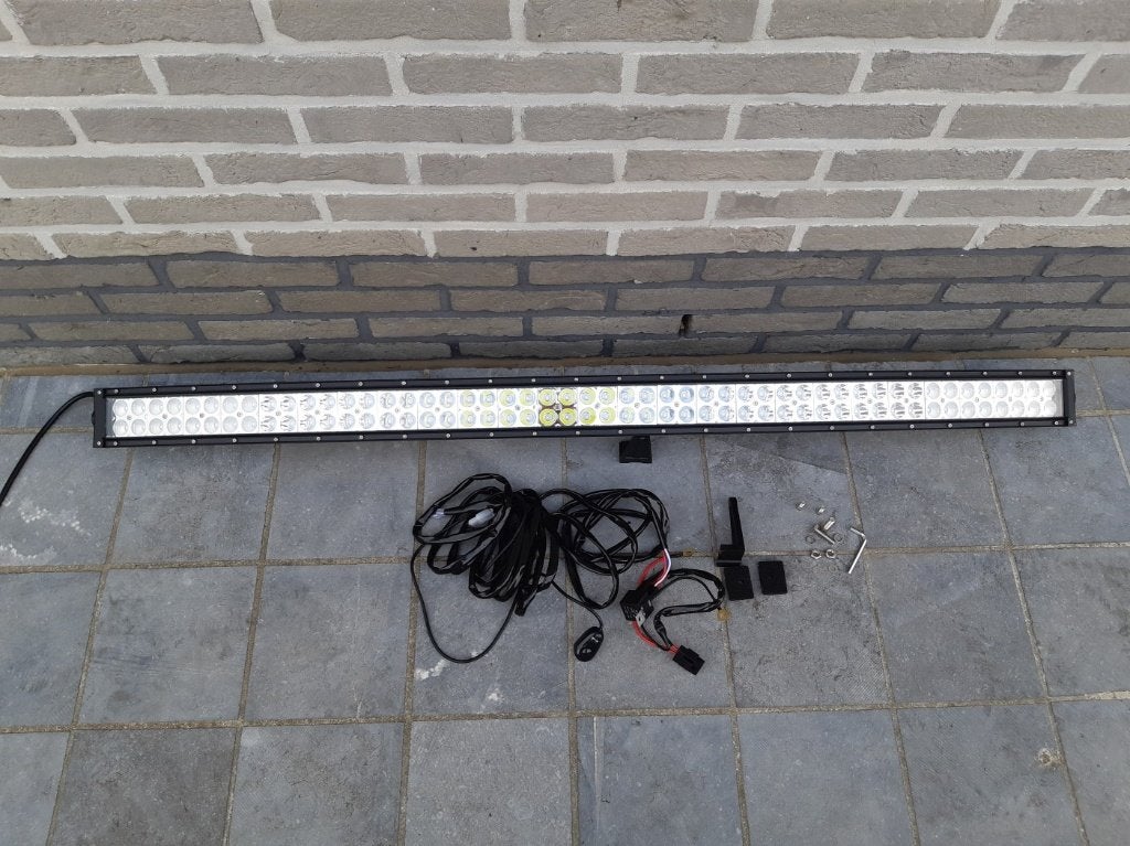 Projecteur LED incurvé 130cm 1200W pour voiture, bateau, Enlèvement ou Envoi, Neuf, Jeep