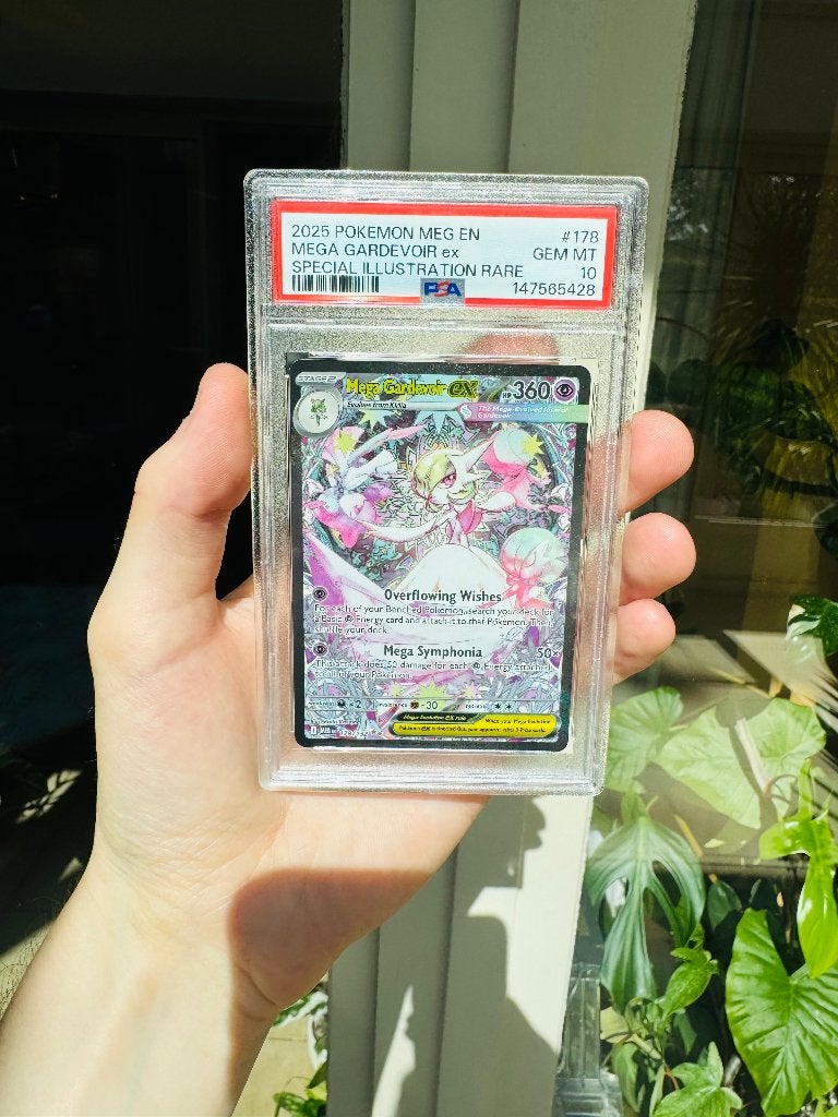 Mega gardevoir ex mega evolution psa 10, Enlèvement ou Envoi, Neuf, Cartes en vrac, Foil