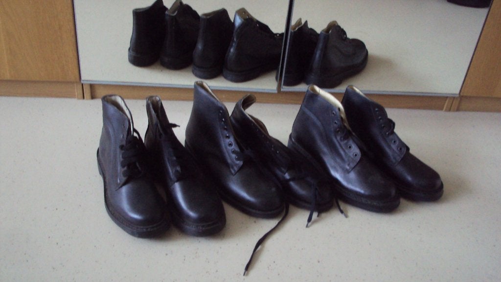 lot de bottes de gendarmerie en lot ou en paire ABL, Enlèvement ou Envoi, Gendarmerie