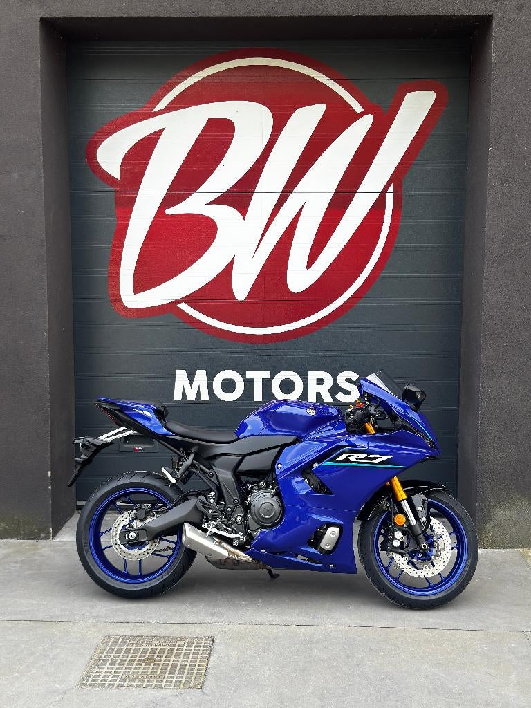 Yamaha R7 Icon Blue @ BW Motors Mechelen, Motoren, Motoren | Yamaha, 2 cilinders, Nieuw, Bedrijf, Traction Control