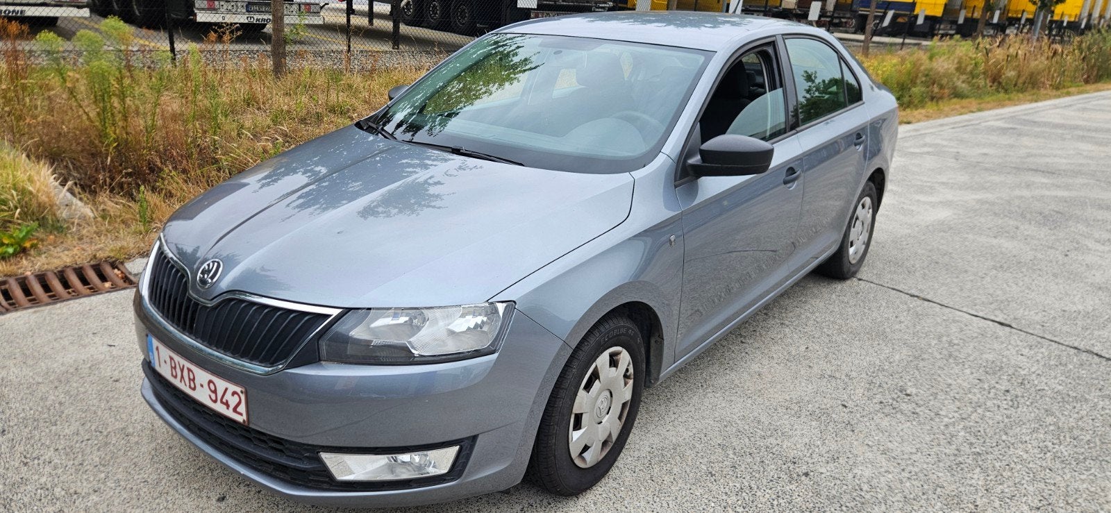SKODA RAPID // 2014 // 1.2 TSI // 86 PK // AIRCO, Autos, Achat, Entretenue par le concessionnaire, Rétroviseurs électriques, Essence