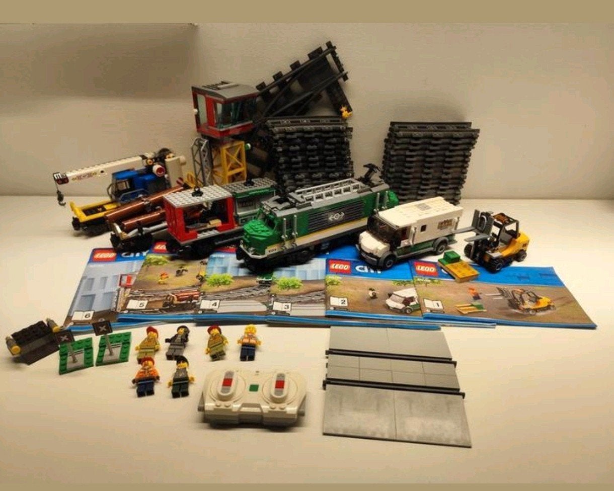 Lego 60198 + 4 extra bochten, Kinderen en Baby's, Speelgoed | Duplo en Lego, Compleet, City, Lego, Ophalen of Verzenden