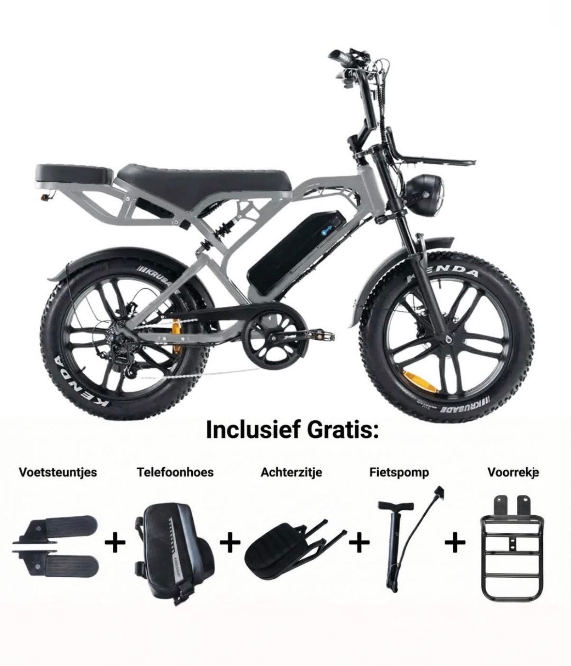 NOUVELLES ROUES FATBIKE QM V20 PRO 2026, Vélos & Vélomoteurs, Enlèvement, Neuf