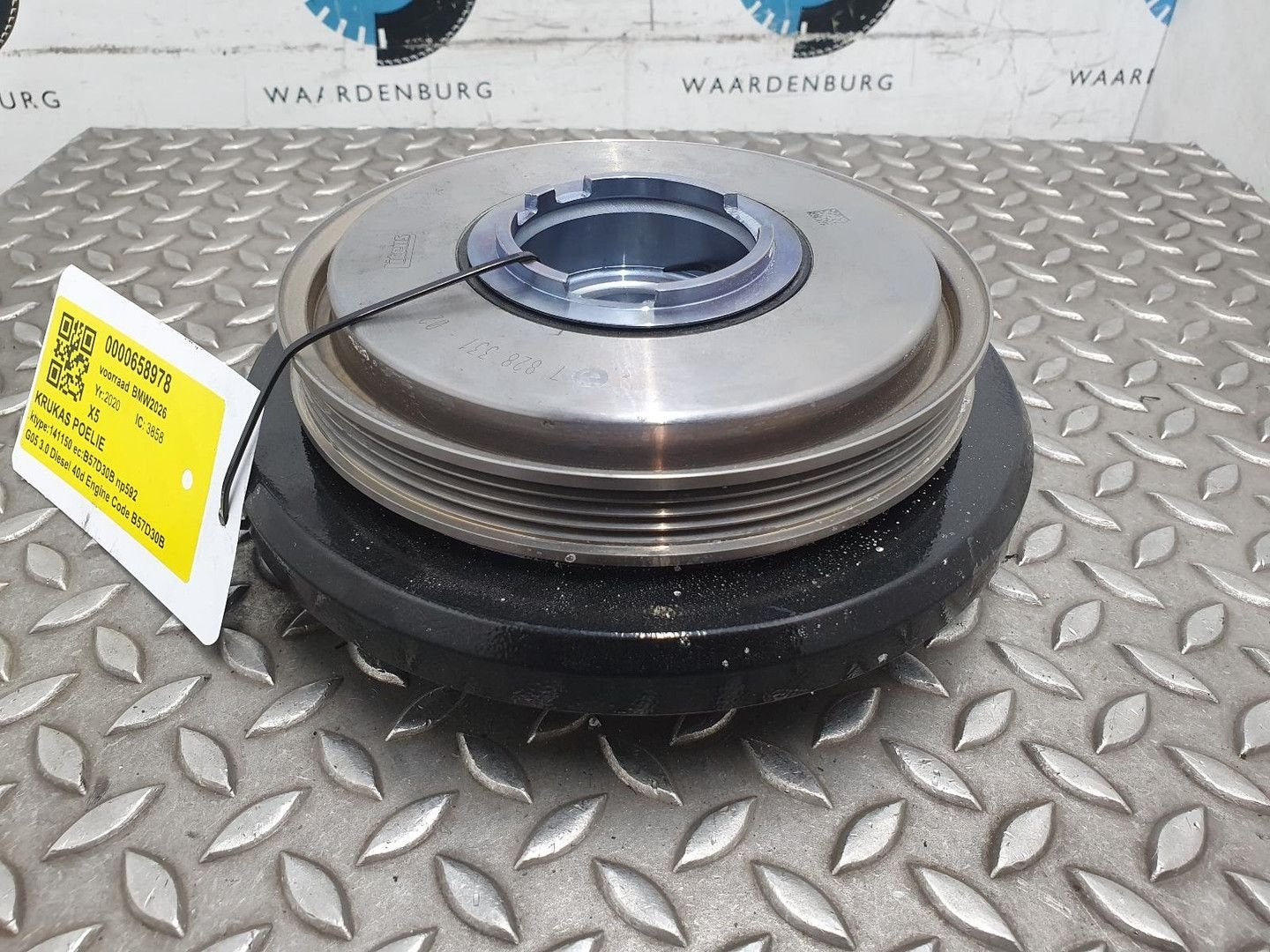 BMW X5 KRUKAS POELIE 11237828331 2020, Auto-onderdelen, Ophalen of Verzenden, Gebruikt, ARN erkend