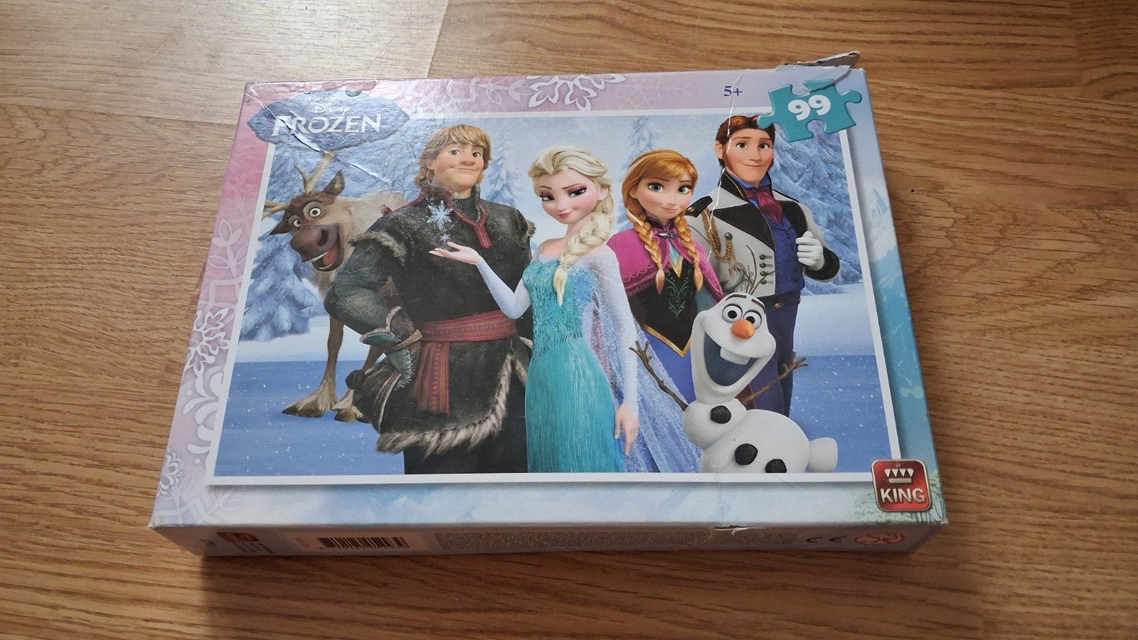 puzzel frozen (99 stuks), Ophalen, Meer dan 50 stukjes