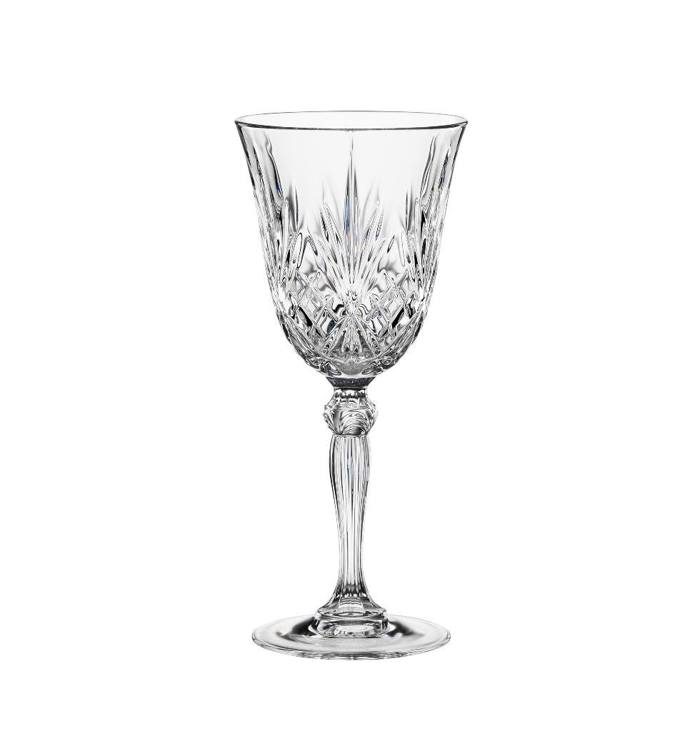 Wijnglas 24cl - 6 stuks Kristalglas Bohemia Selection Ashley, Neuf, Verre ou Verres, Enlèvement ou Envoi, Verre