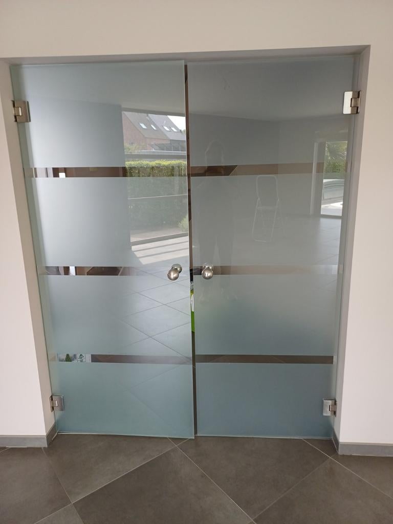 Porte vitrée, Porte intérieure, Enlèvement, Utilisé, 120 cm ou plus