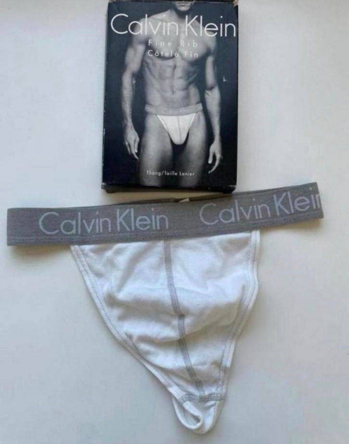 Calvin Klein String Men, Kleding | Heren, Ondergoed, Verzenden, Wit, Slip