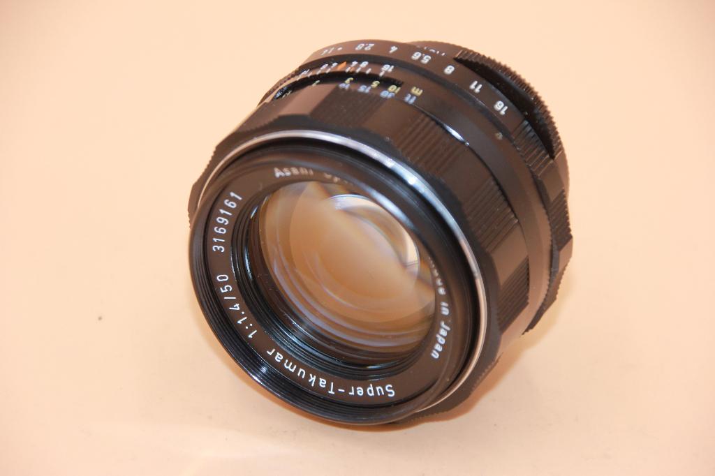 PENTAX M42 : SUPER TAKUMAR 50/1.4, Ophalen of Verzenden, Zo goed als nieuw, Spiegelreflex, Pentax