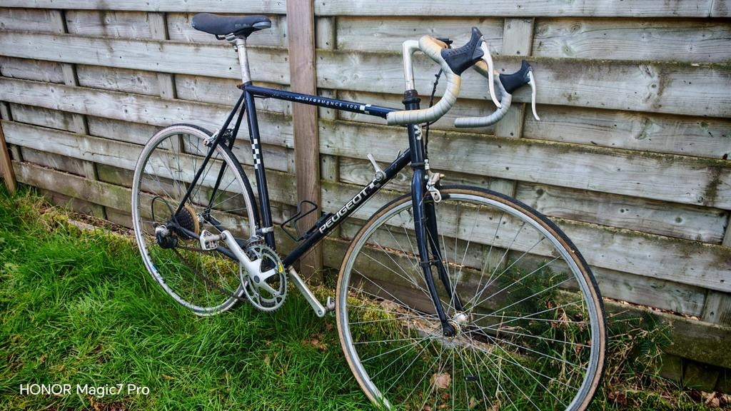 Vélo de route rétro, Enlèvement