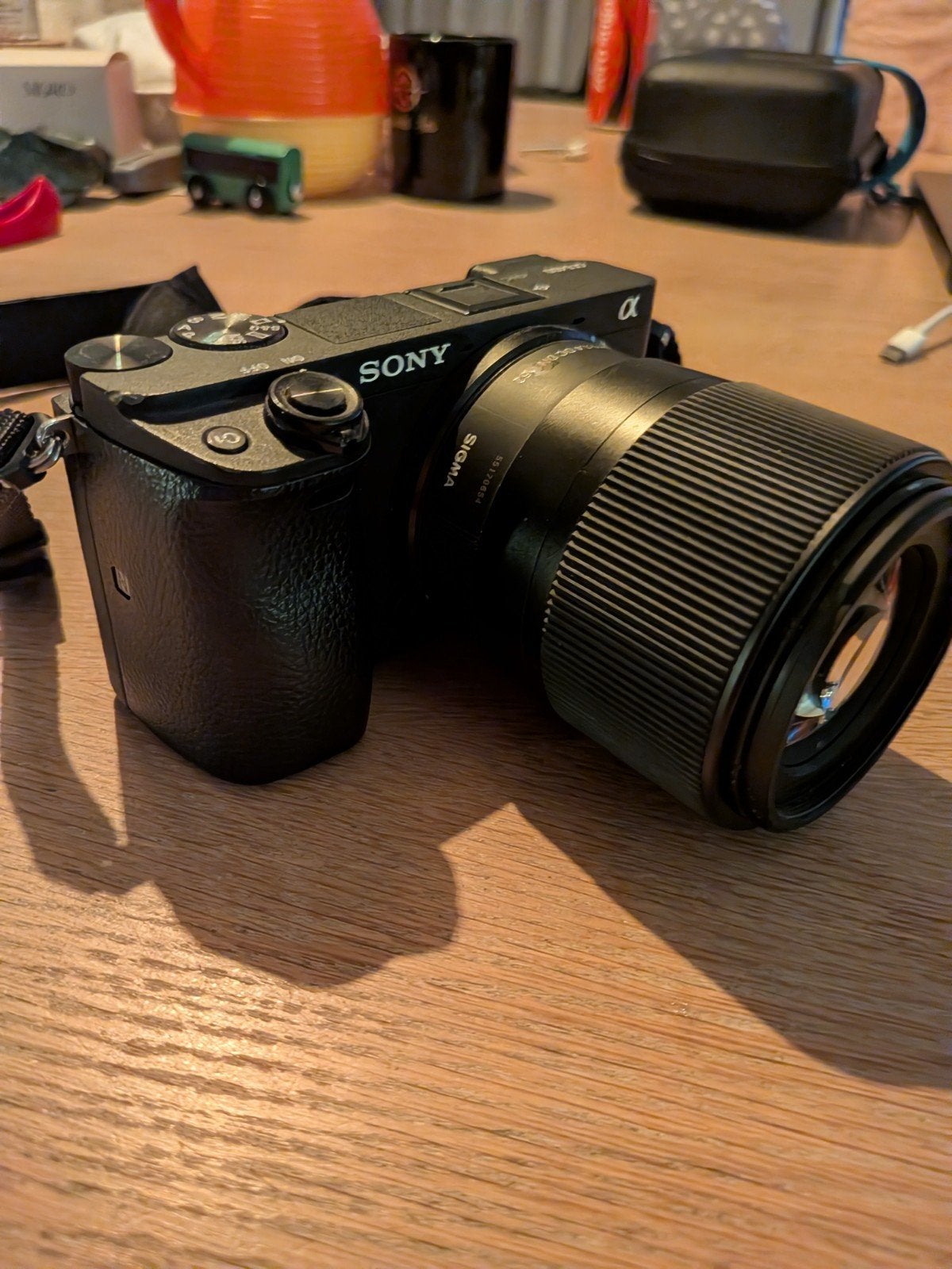 Sony Alpha 6400 + 30mm 1.4 lens, Enlèvement, Reflex miroir, Sony