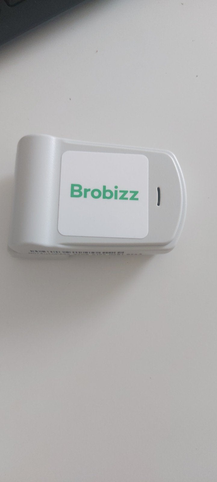 Brobizz tag voor Denemarken en Zweden, Auto diversen, Ophalen