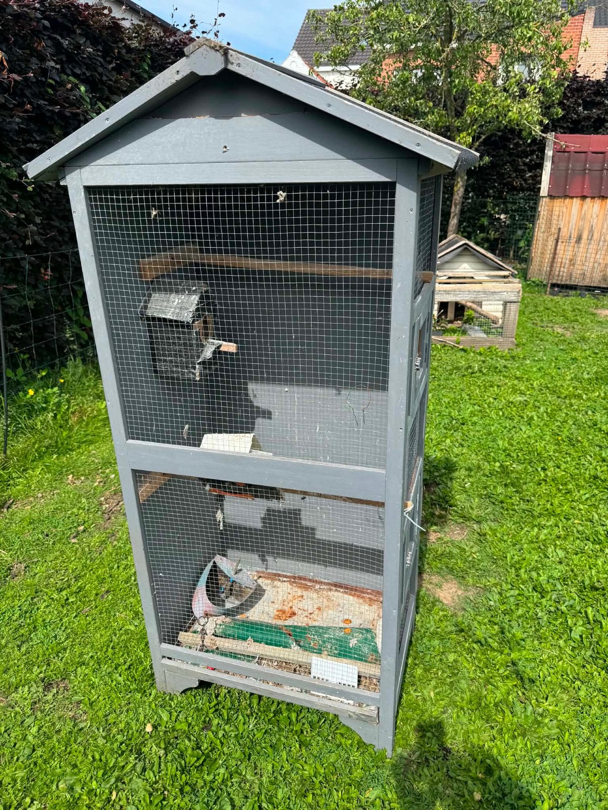 Vogelkooi, Dieren en Toebehoren, Ophalen, Gebruikt, Hout, Vogelkooi
