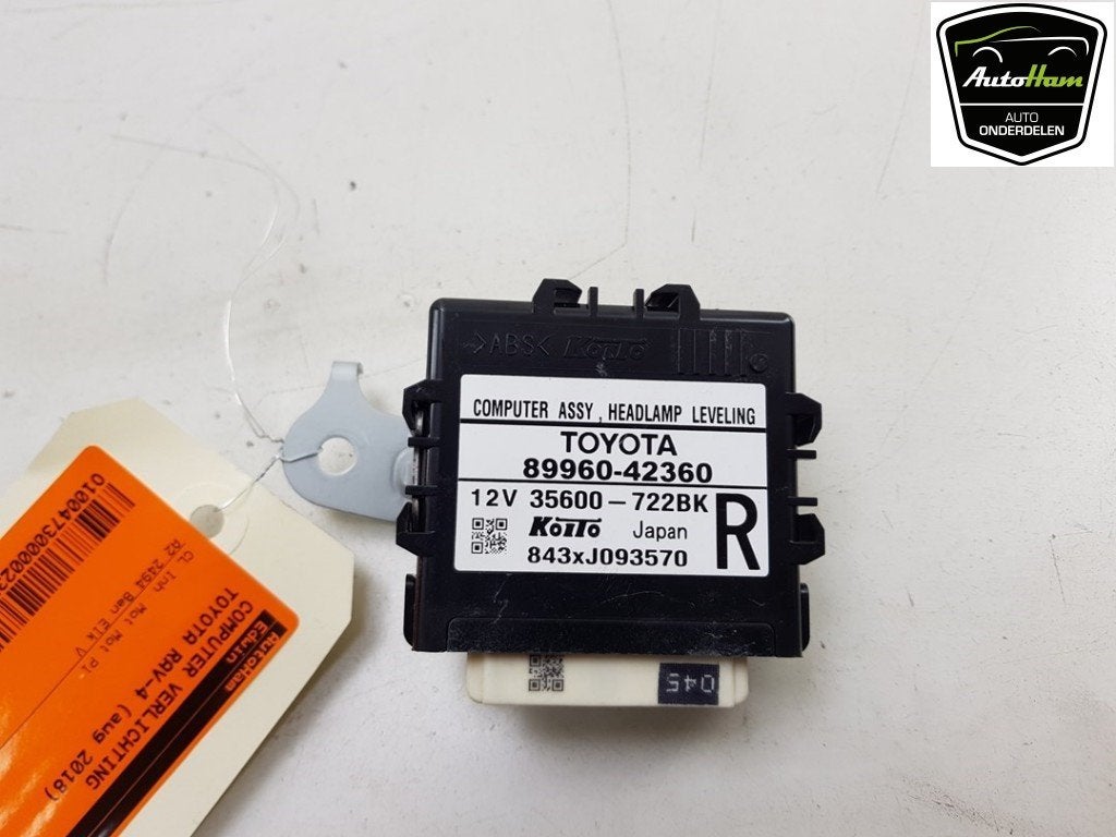 COMPUTER VERLICHTING RAV4 (A4) (|8996042360|8996042170|), Gebruikt, Toyota