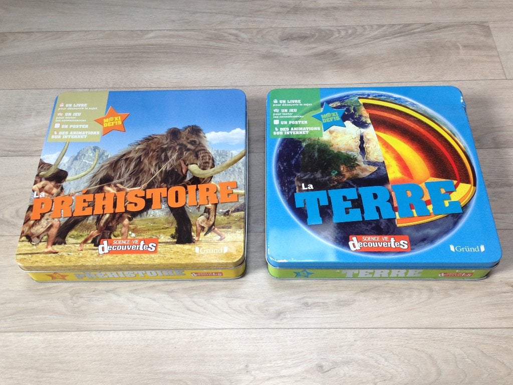 Jeux découvertes - Terre et Préhistoire, Hobby en Vrije tijd, Gezelschapsspellen | Bordspellen, Ophalen, Gebruikt