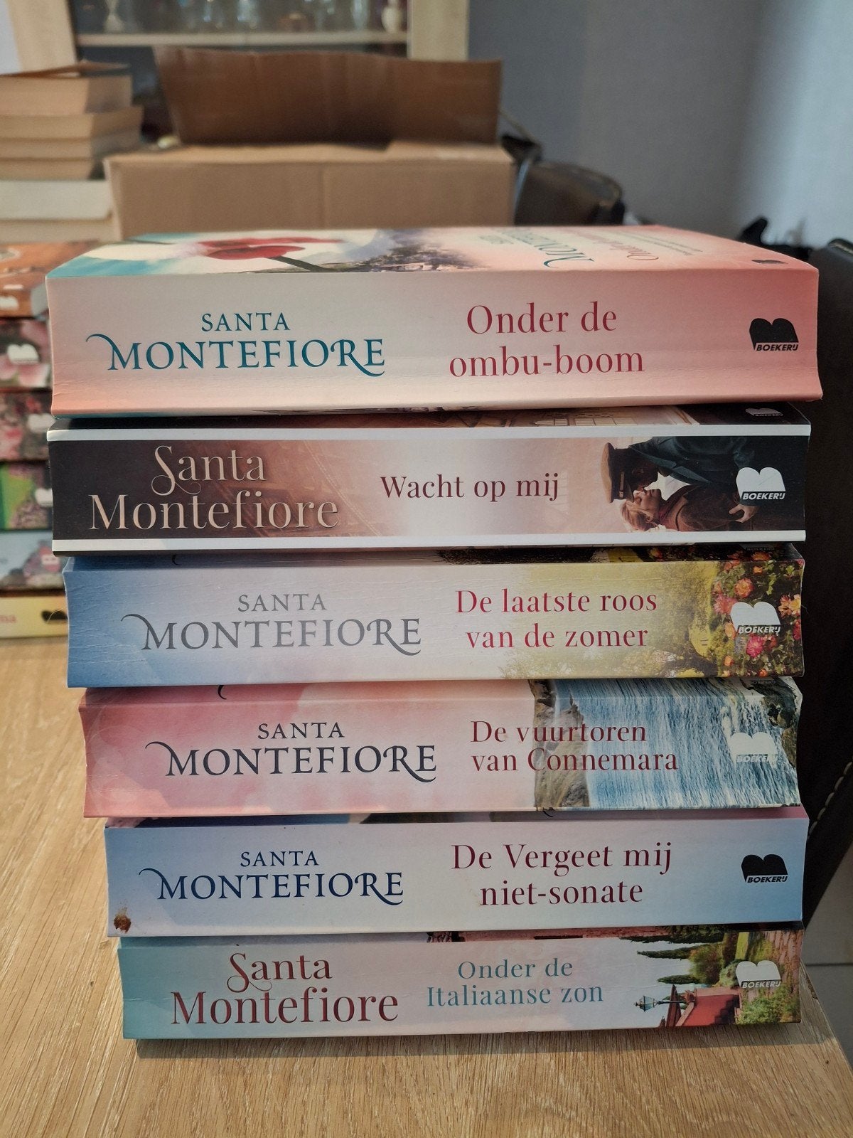 Santa Montefiore, Enlèvement
