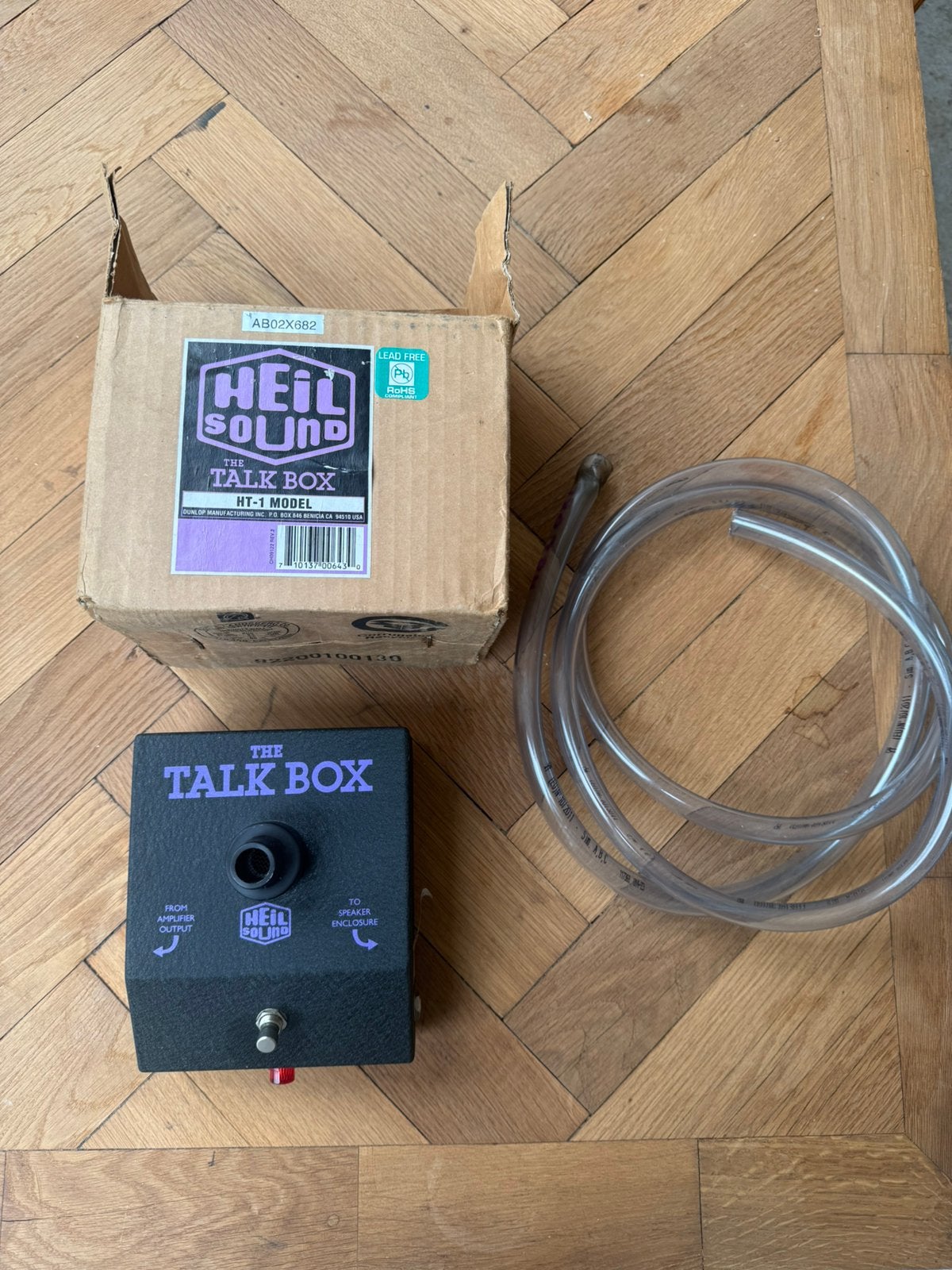 Heil sound talk box dunlop, Musique & Instruments, Enlèvement, Comme neuf