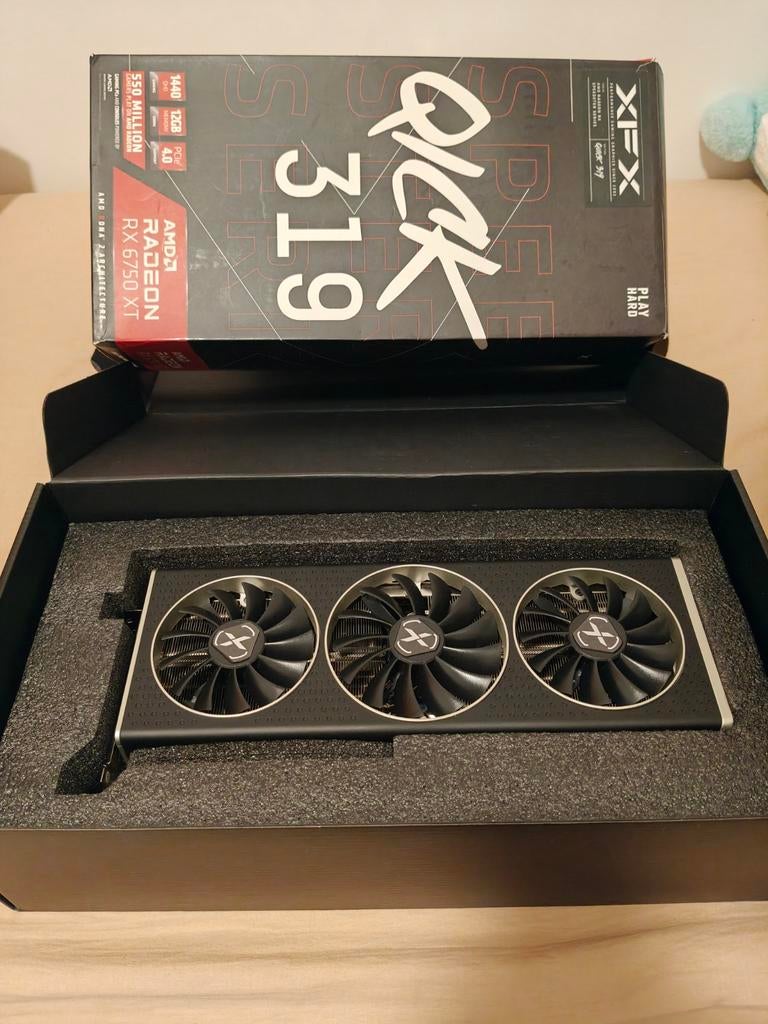 Rtx 6750 xt xfx amd Radeon, Ophalen, Zo goed als nieuw, AMD
